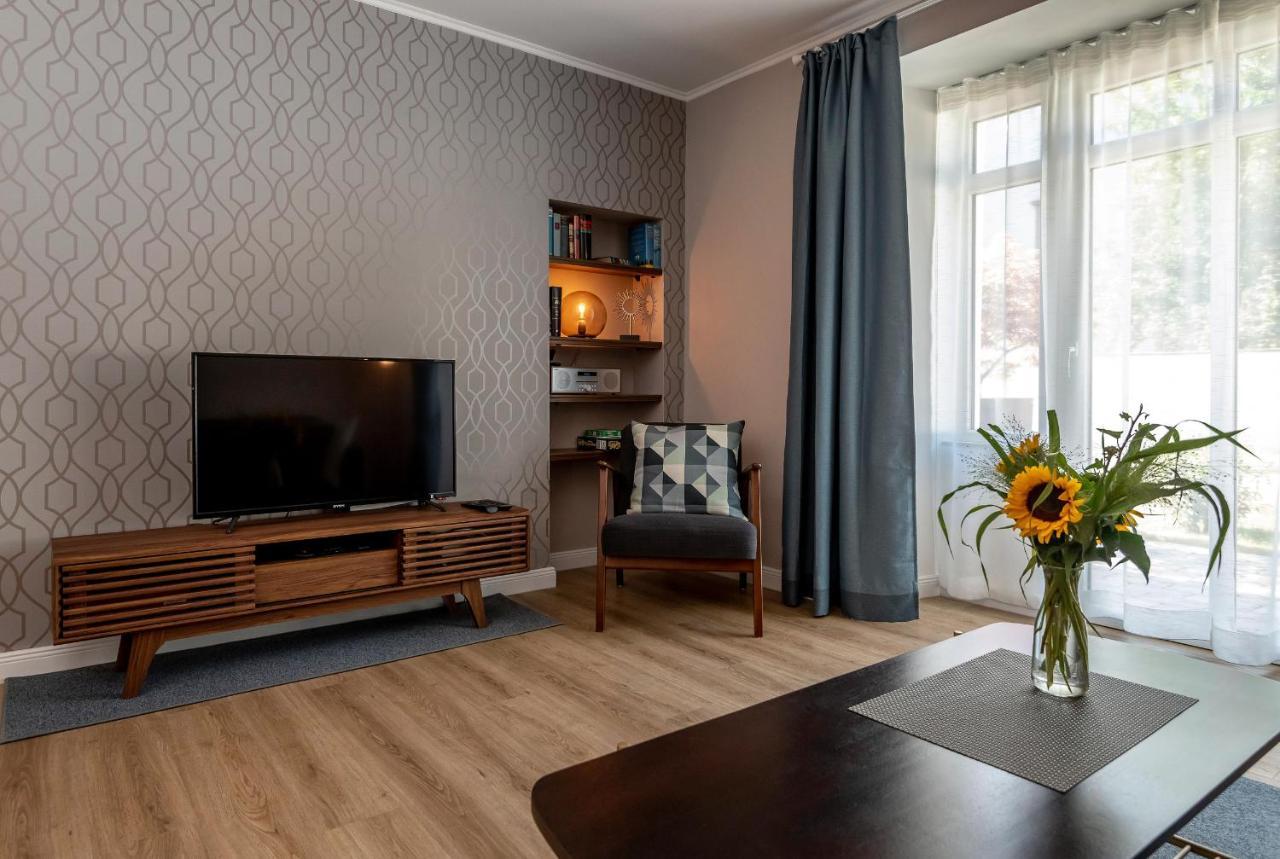 Stilvolles Garten-Appartment Im Kurgebiet Bad Kreuznach Exteriör bild